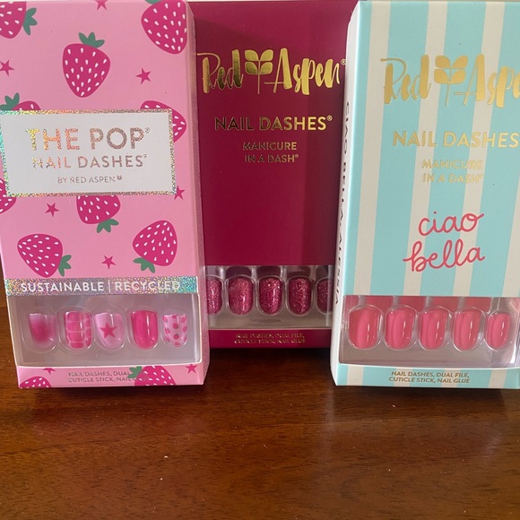 Nail Dashes, 3 sets. Brand new in boxes. - Picture 1 of 5
